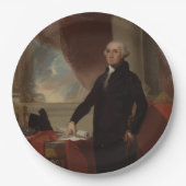 Lansdowne Portrait: US-Präsident George Washington Pappteller (Vorderseite)