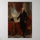 Lansdowne Portrait: US-Präsident George Washington Poster (Vorne)