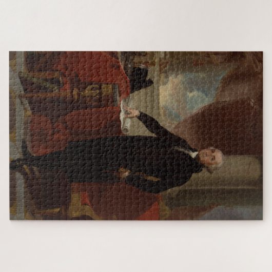 Lansdowne Portrait: US-Präsident George Washington Puzzle (Horizontal)