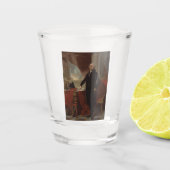 Lansdowne Portrait: US-Präsident George Washington Schnapsglas (Vorderseite)