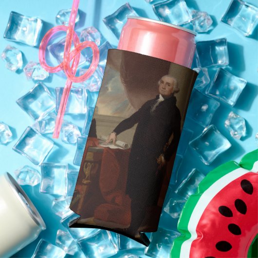 Lansdowne Portrait: US-Präsident George Washington Selters Dosenkühler (In Situ Sommer)