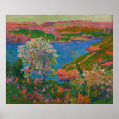 L'Anse du Goulineau, Henry Moret Poster (Vorne)