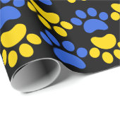 Lansing Bobcats Pflasterpapier Geschenkpapier (Rolleneckpunkt)