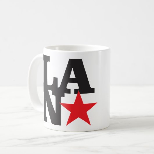 Lansing Coffee Tasse. Prost! Kaffeetasse (Vorderseite Links)