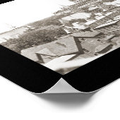 Lansing MI Panorama-Foto 1912 Poster (Ecke)