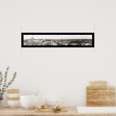 Lansing MI Panorama-Foto 1912 Poster (Küche)