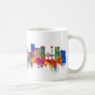 Lansing Michigan Skyline Kaffeetasse