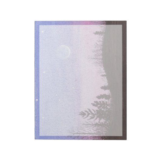 Lansing Moon & Stars Notizblock (Rotiert)