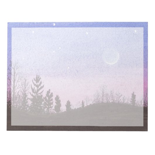 Lansing Moon & Stars Notizblock (Vorderseite)