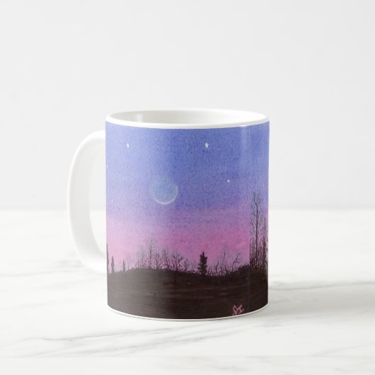 Lansing Moon und Stars Kaffeetasse (Vorderseite Links)
