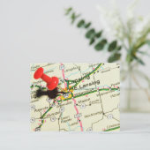 Lansing Postkarte (Stehend Vorderseite)