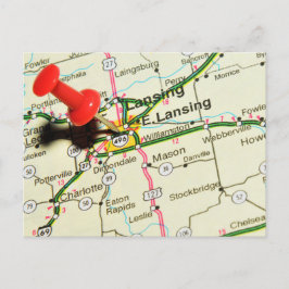 Lansing Postkarte