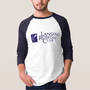 Lansing-Ruderclub u. LRC Logo T-Shirt