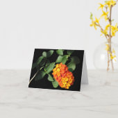 Lantana-Anmerkungs-Karte Karte (Gelbe Blume)