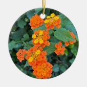 Lantana Keramik Ornament (Vorne)