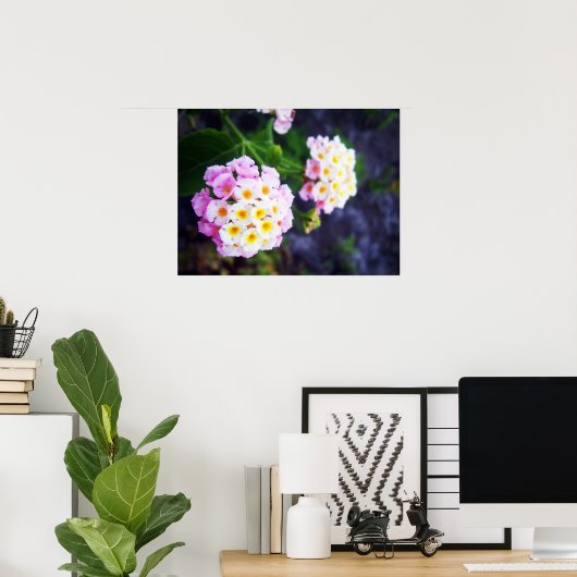 Lantana Poster (Heimbüro)