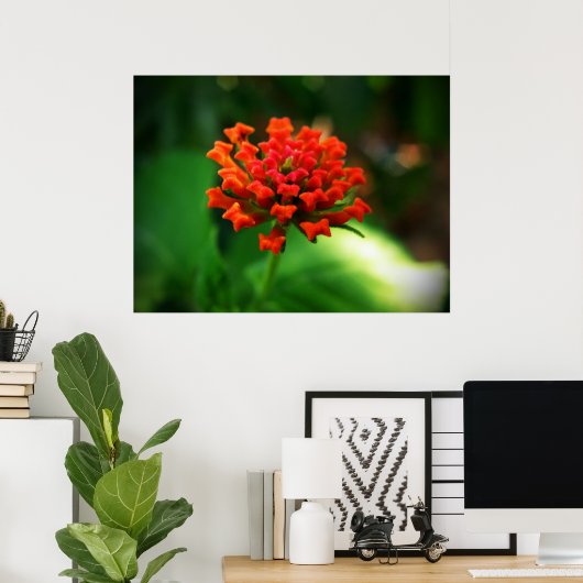 Lantana Poster (Heimbüro)