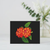 Lantana Postkarte (Stehend Vorderseite)