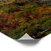 Lantermans Mühle im Herbst Poster (Ecke)