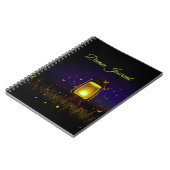 Lantern and fireflies Dream Journal Notizblock (Linke Seite)