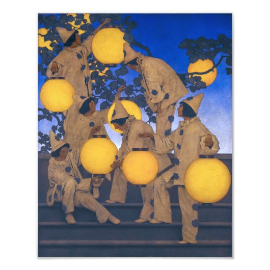Lantern Bearers | Maxfield Parrish | Fotodruck (Vorne)