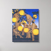 Lantern Bearers | Maxfield Parrish | Leinwanddruck (Vorderseite)