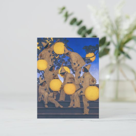 Lantern Bearers | Maxfield Parrish | Postkarte (Stehend Vorderseite)