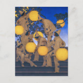 Lantern Bearers | Maxfield Parrish | Postkarte (Vorderseite)