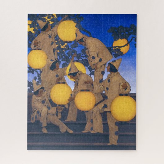 Lantern Bearers | Maxfield Parrish | Puzzle (Vertikal)