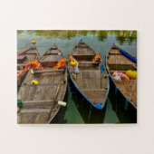 Lantern Boats of Hoi An, Vietnam Puzzle (Horizontal)