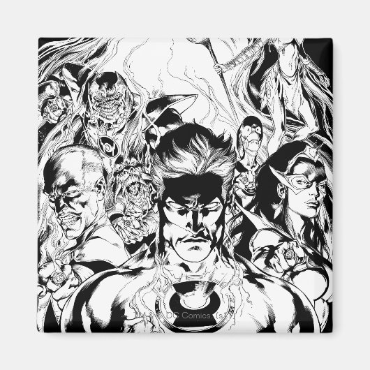 Lantern Corps Group Shot Magnet (Vorne)