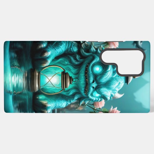 Lantern Dragon Samsung Galaxy Hülle (Rückseite (Horizontal))