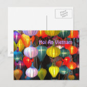 Lantern Festival Hoi An Vietnam Postkarte (Vorne/Hinten)