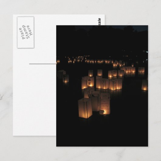 Lantern Festival Postkarte (Vorne/Hinten)