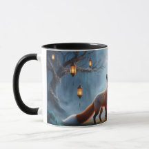 Lantern Fox Tasse - Spirit Animal Magic Coffee Cup