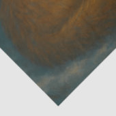 Lantern Fox Under the Holly Moon Winter Decoupage  Seidenpapier (Ausschnitt)