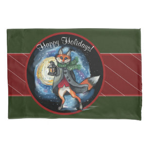 Lantern Fox Willkommen Kissenbezug
