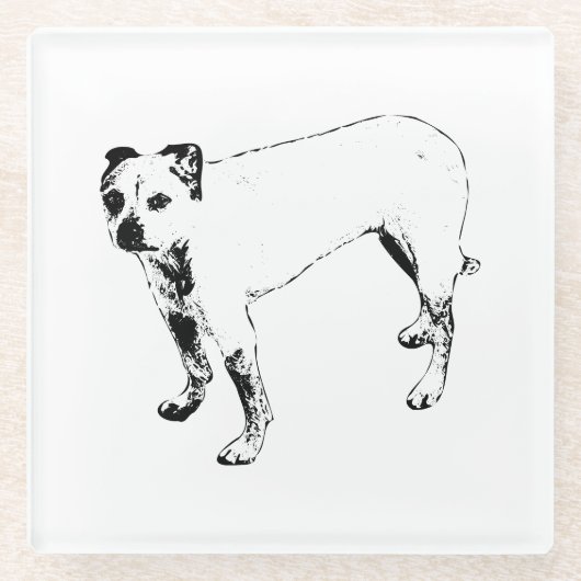 Lantern-Lit-Lookout Glasuntersetzer (Vorderseite)