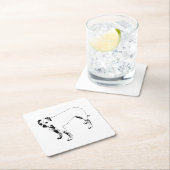 Lantern-Lit-Lookout Rechteckiger Pappuntersetzer (Vor Ort)