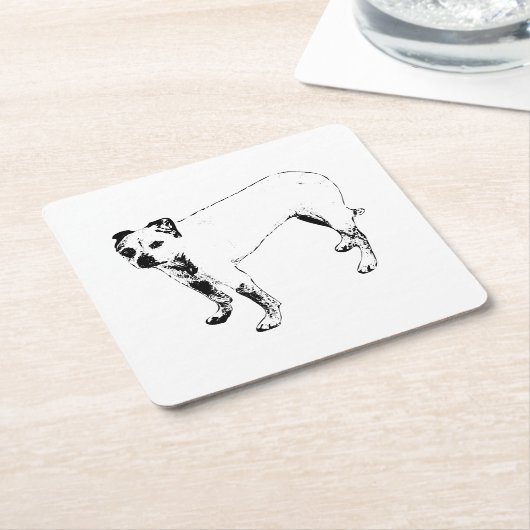 Lantern-Lit-Lookout Rechteckiger Pappuntersetzer (angewinkelt)