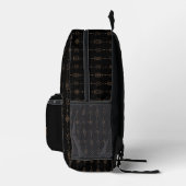 Lantern Lore & Star Signs Bedruckter Rucksack (Rechts)