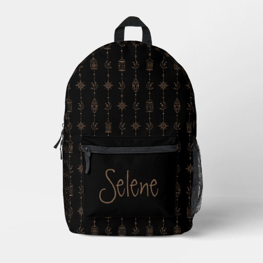 Lantern Lore & Star Signs Bedruckter Rucksack (Vorderseite)