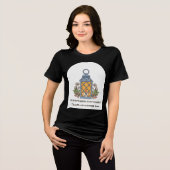 Lantern of Healing | Gentle Light & Spiritual Hope Tri-Blend Shirt (Vorderseite voll)