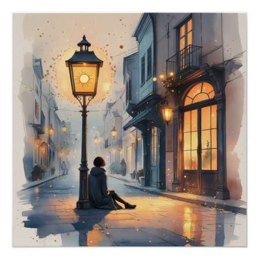 Lantern of Light – A Quiet Moment of Hope Poster (Vorderseite)