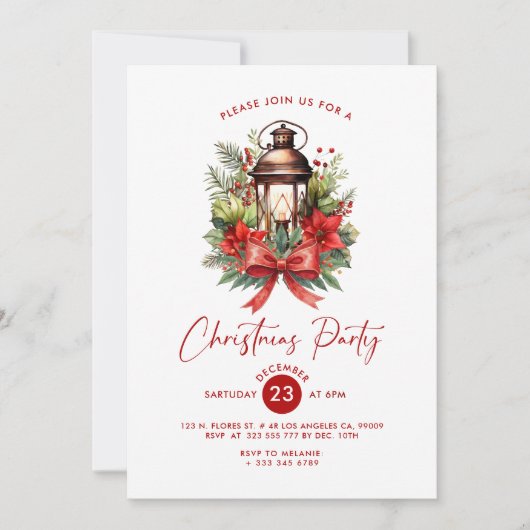 Lantern-Party Einladung (Vorderseite)