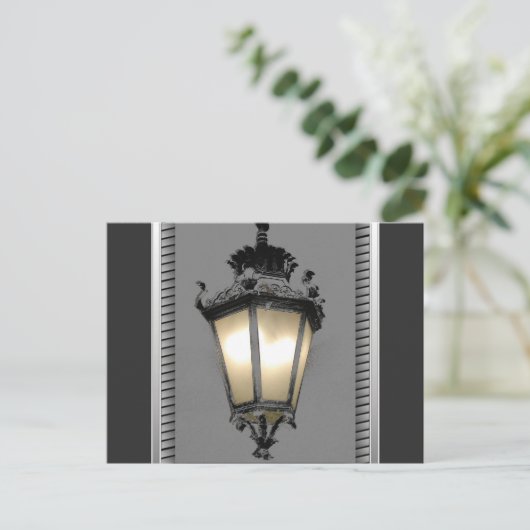 Lantern Postkarte (Stehend Vorderseite)