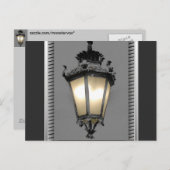 Lantern Postkarte (Vorne/Hinten)