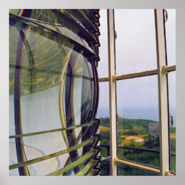 Lantern Raum des südöstlichen Leuchtturms Poster