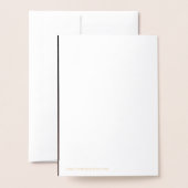 Lantern Snowflakes Klassisches Weihnachtsfest Folienkarte (Rückseite mit Umschlag)