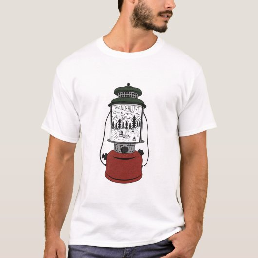 Lantern Wanderlust T-Shirt (Vorderseite)
